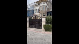 The Home of the Dog Rummages through Garbage