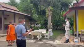 A third of Buddhist monks test positive for meth when temple is raided in Thailand