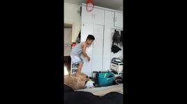 Child Falls Off Chair