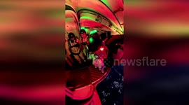 US: U.S. Army Parachute Team Performs Stunning Night Jump At Oshkosh AirVenture