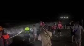 Distressed fishermen rescued from choppy seas amid Typhoon Co-may