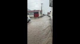 Flood Destroys the Road