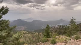 US: White Hawk Fire Burns Near Conifer, Colorado