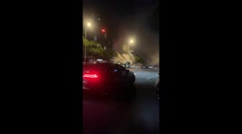 Diesel engine failure causes massive smoke and evacuation in Jiangsu, China