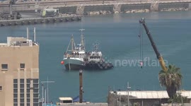 Israel tows Gaza aid ship to Ashdod, questions activists on board