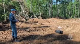 Russian rescuers complete operations at An-24 crash site