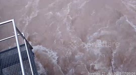 Mühlkanal Flooding: Unusually High Water Flow After Heavy Rain