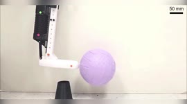 US: Robotic Leg Kicks Volleyball With Muscle Power And Feeling