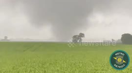 US: Tornado Video Captured By Firefighter Shows Powerful Storm