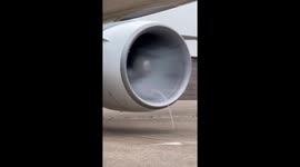 GE90 engine roars to life in high-power vibration survey, TikTok video hits 2M views