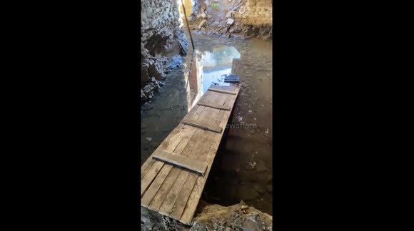 flood in my house basement, caused by heavy rain