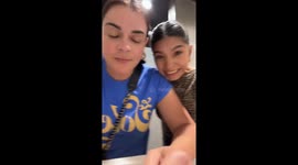 Hopeful pregnancy test moment takes emotional turn in Mission, Texas, USA