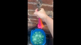 Filling 100 Water Balloons in Seconds