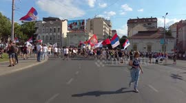 June 28, 2025: Protesters rally in Belgrade to demand early elections