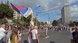June 28, 2025: Protesters rally in Belgrade to demand early elections