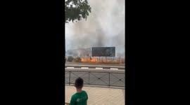 Spain: Fire Erupts in Leganés, No Injuries and Damage Reported