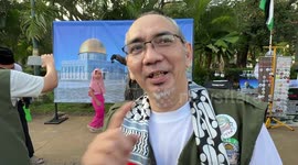 Indonesia: Demo for Palestin in Jakarta, Indonesia