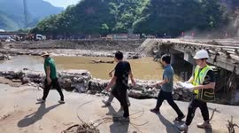 China: Post-flood recovery efforts pick up in Beijing, neighboring regions