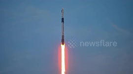 A SpaceX Falcon 9 rocket carrying Crew-11 astronauts lifts off from Launch Complex 39A (LC-39) at NASA’s Kennedy Space Center