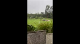 UK: Storm Floris Slams Scotland With Strong Winds, Travel and Power Disrupted