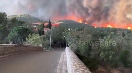 France: 1 dead, 9 injured as southern France battles 'biggest fire of summer' (2)