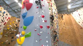 China: Enthusiasm for rock climbing hits new high in China