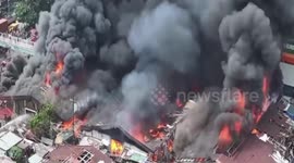 Massive blaze displaces 1,500 families in Tondo, Manila