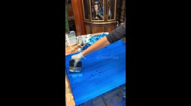 Abstract artwork embodies water as life’s spirit and a healing force