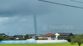 Japan: Waterspout Spotted off Ishikawa Coast