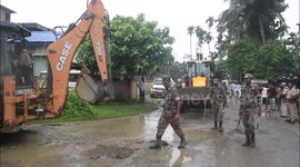 Eviction Drive In Assam, India