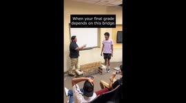 Architecture Final Bridge Bears the Weight