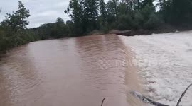 After the Rain: Traun in Flood