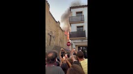 Blaze breaks out at historic Mosque-Cathedral in Córdoba, Spain