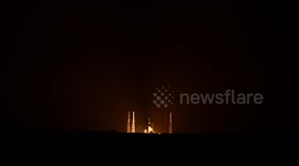 US: A SpaceX Falcon 9 rocket carrying 24 Project Kuiper satellites for Jeff Bezos’ company Amazon