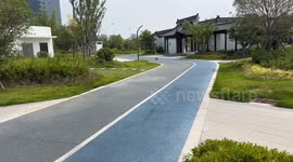 Toy truck drifts skillfully in Shandong, China