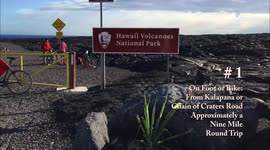 KILAUEA LAVA FLOW TO THE OCEAN HAWAII VOLCANOES NATIONAL PARK