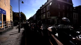 Couriers strike , UBER EATS its own workforce 