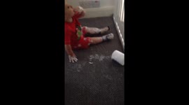 Toddler and Sudocrem incident