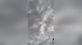 Newsflare Edit - captured moment #solareclipse https://t.co/07rH7uEyAl