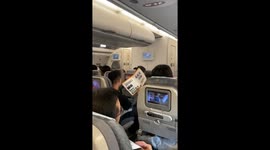 EVA air passengers sweating after air conditioner broke