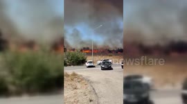 Türkiye: Strong Winds Fuel Destructive Fire In Turkey’s Çanakkale
