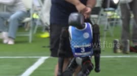 China: Robot footballers battle it out in qualifier ahead of inaugural World Humanoid Games