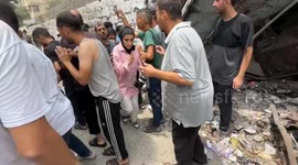 Israeli strike kills 2, injures several in western Gaza City