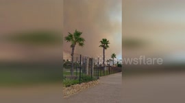 Spain: Blazing Inferno Tears Through Atlanterra Forcing Thousands To Flee Homes And Hotels