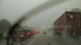 Lightning strike causes electrical transformer explosion in South Carolina