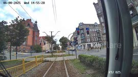 Teen on scooter hit by tram then fined thousands for damages