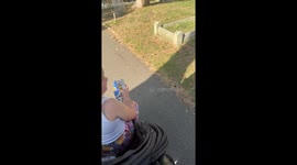 “Who’s that then?” — 4-year-old’s cemetery curiosity charms TikTok with 37.3K views