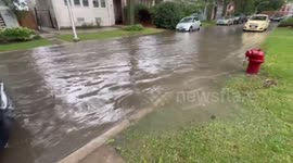 US Weather: Flash Flooding In Chicago