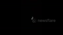 Space: Vulcan Rocket Visible In Sky Over Ontario