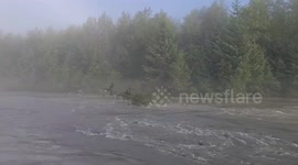 US: Glacial Outburst Flood Hits Juneau, Alaska, Forcing Evacuations